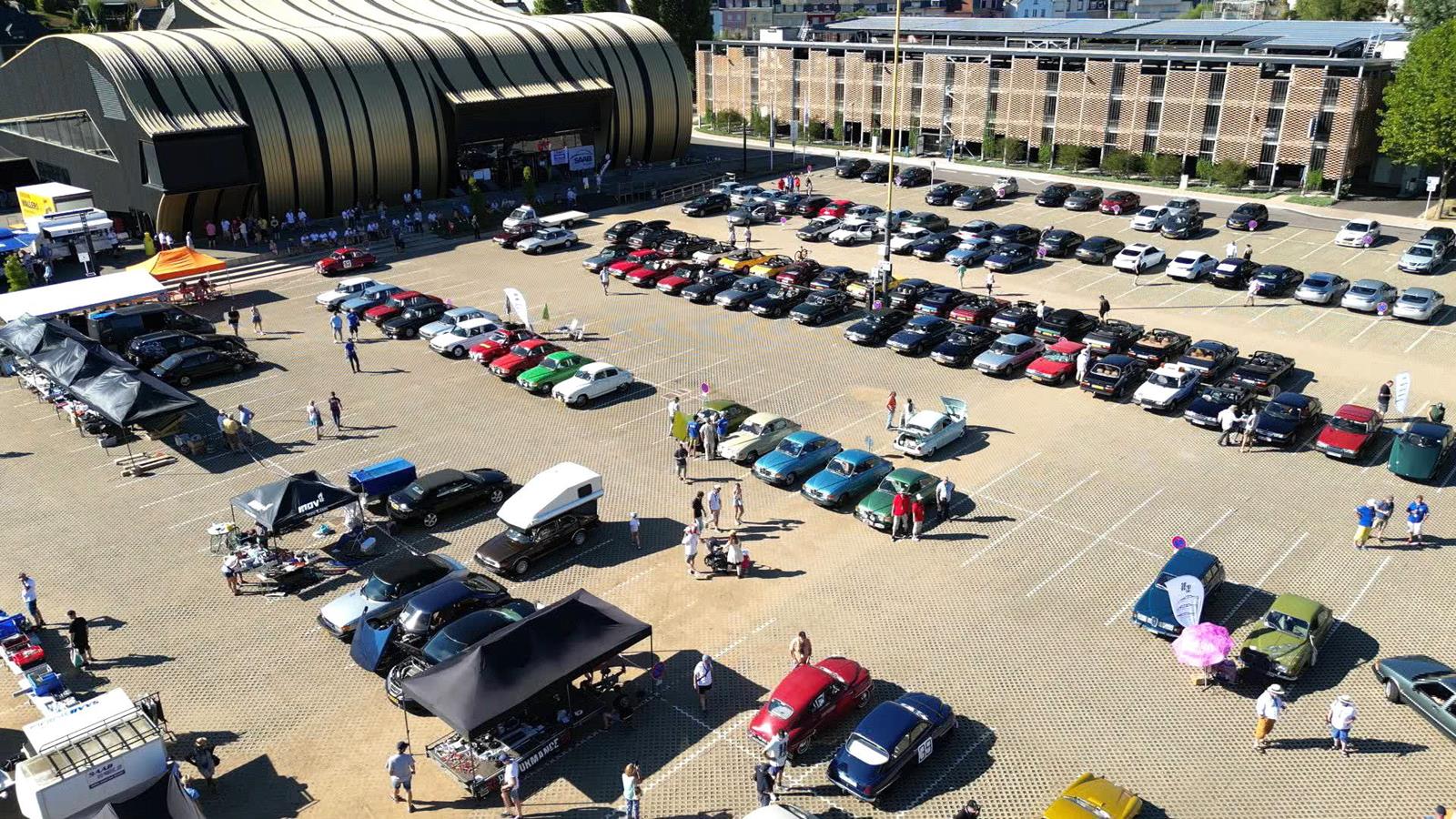 Internationale SAAB-Meeting 2022 zu Ettelbréck