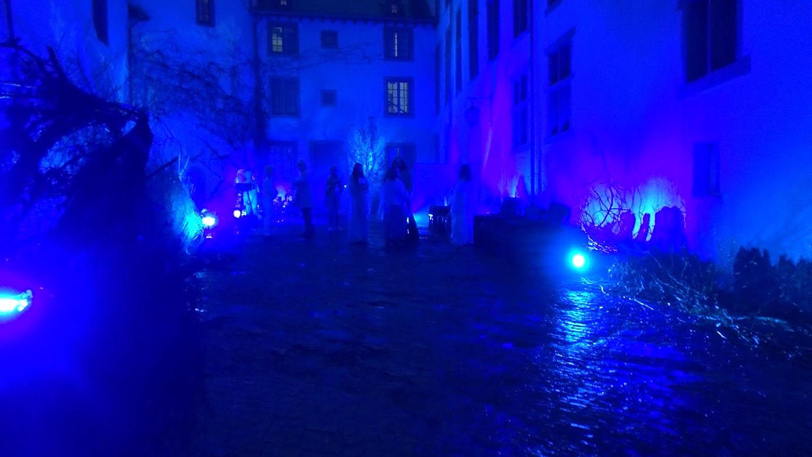 "Spukschlass Clierf": Konscht mat a fir s'alleguer