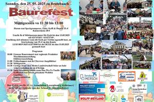 Baurefest zu Brotebaach de 25. Mee