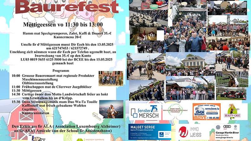 Baurefest zu Brotebaach de 25. Mee