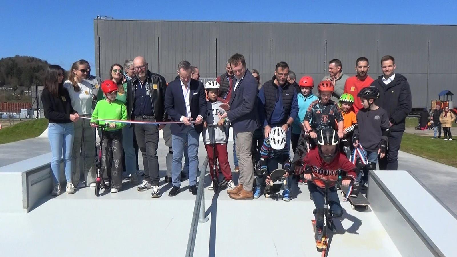 Den neie Skatepark an der Gemeng Biekerech