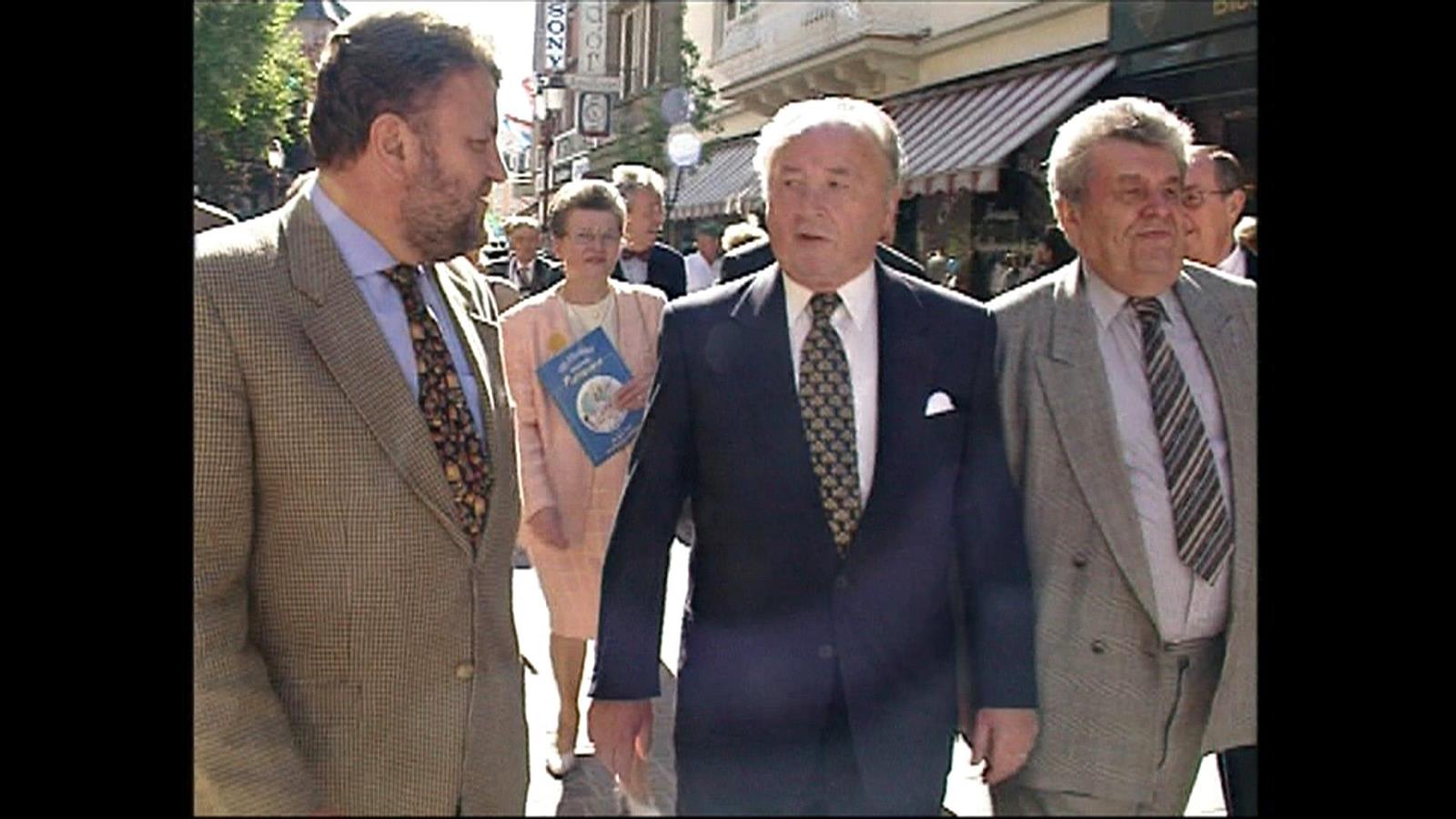 NORDLIICHT 1997: Di nei Foussgängerzone zu Ettelbréck