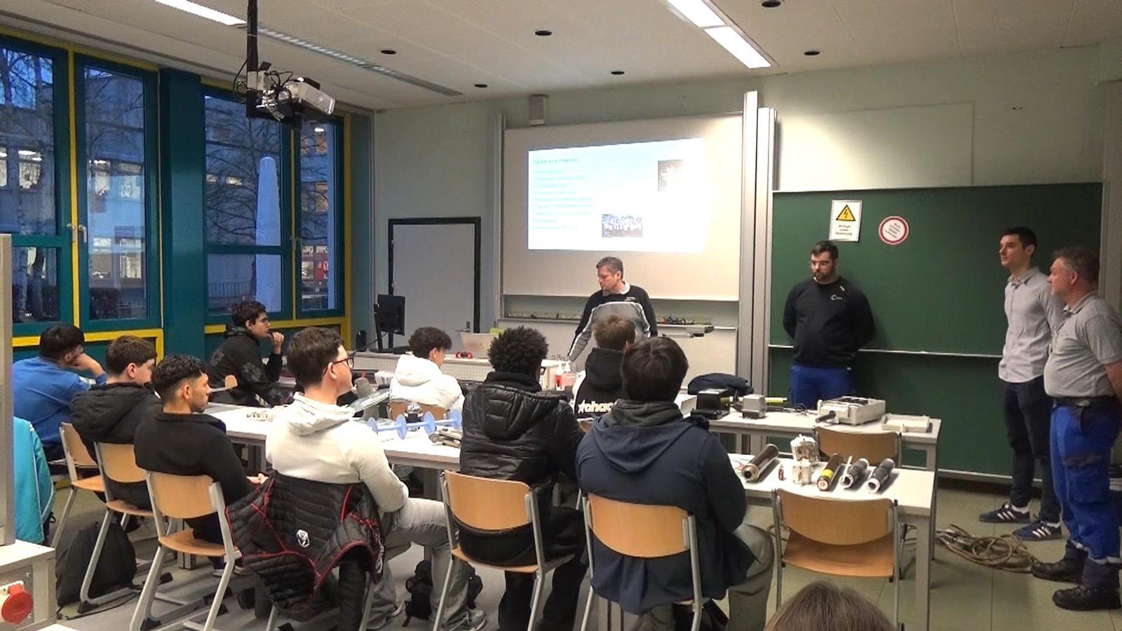 Handwierksdag am Lycée Technique Ettelbréck