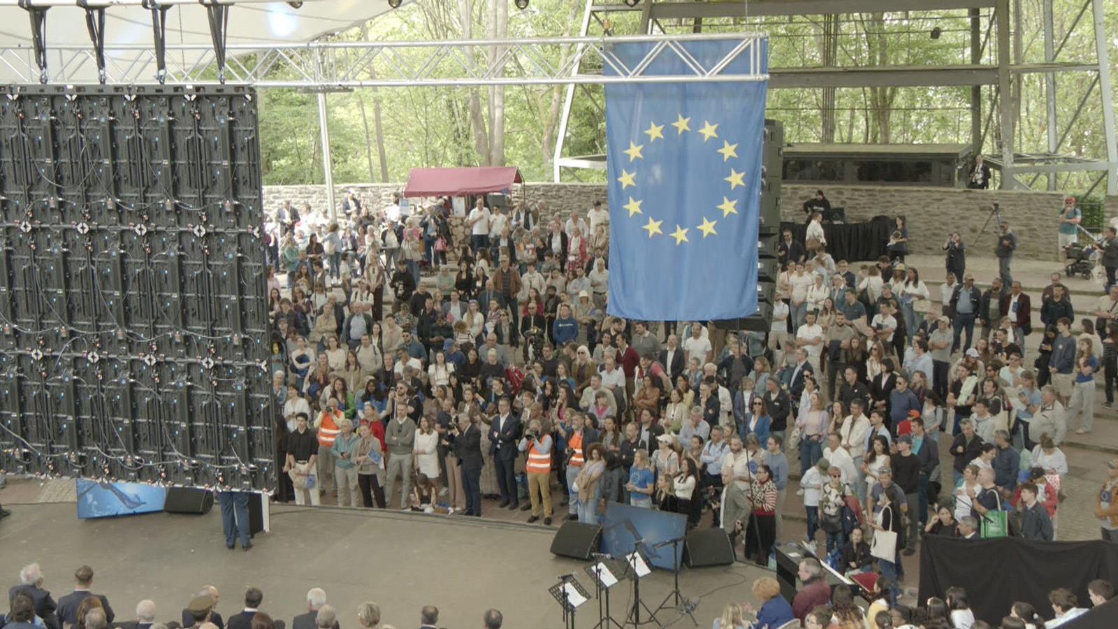 Den Europadag fir d'éischte Kéier am Norden
