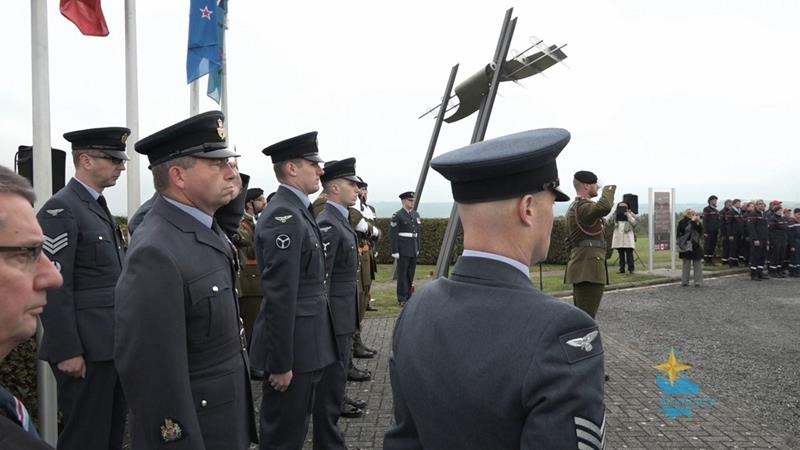 Commémoratiounsfeier beim Lancaster Memorial zu Wäisswampech