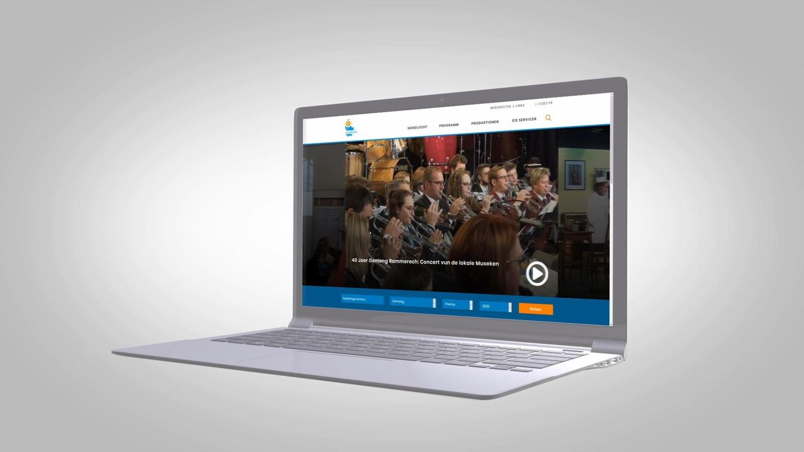 Nei Internetsäit vu Nordliicht