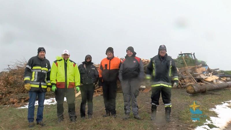 D'Buerge brennen an der Gemeng Wanseler