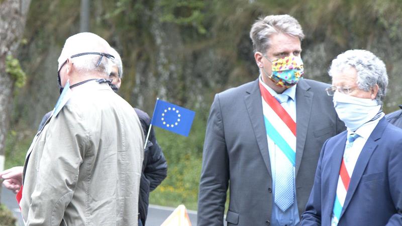 Europadag - En Zeeche géint d'Grenzkontrollen