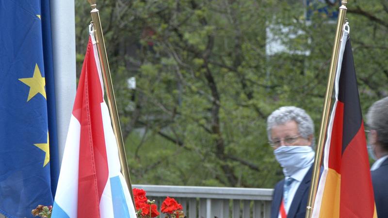 Europadag - En Zeeche géint d'Grenzkontrollen