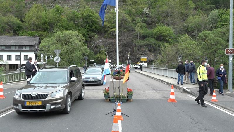 Europadag - En Zeeche géint d'Grenzkontrollen