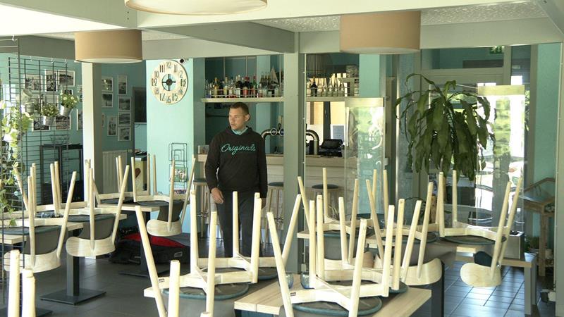 Reouverture vun den Terrassen, Bistroen a Restauranten