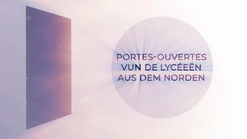 Portes-Ouvertes vun de Lycéeën aus dem Norden